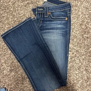 Big Star Low Rise Blue Denim Boot cut Jeans